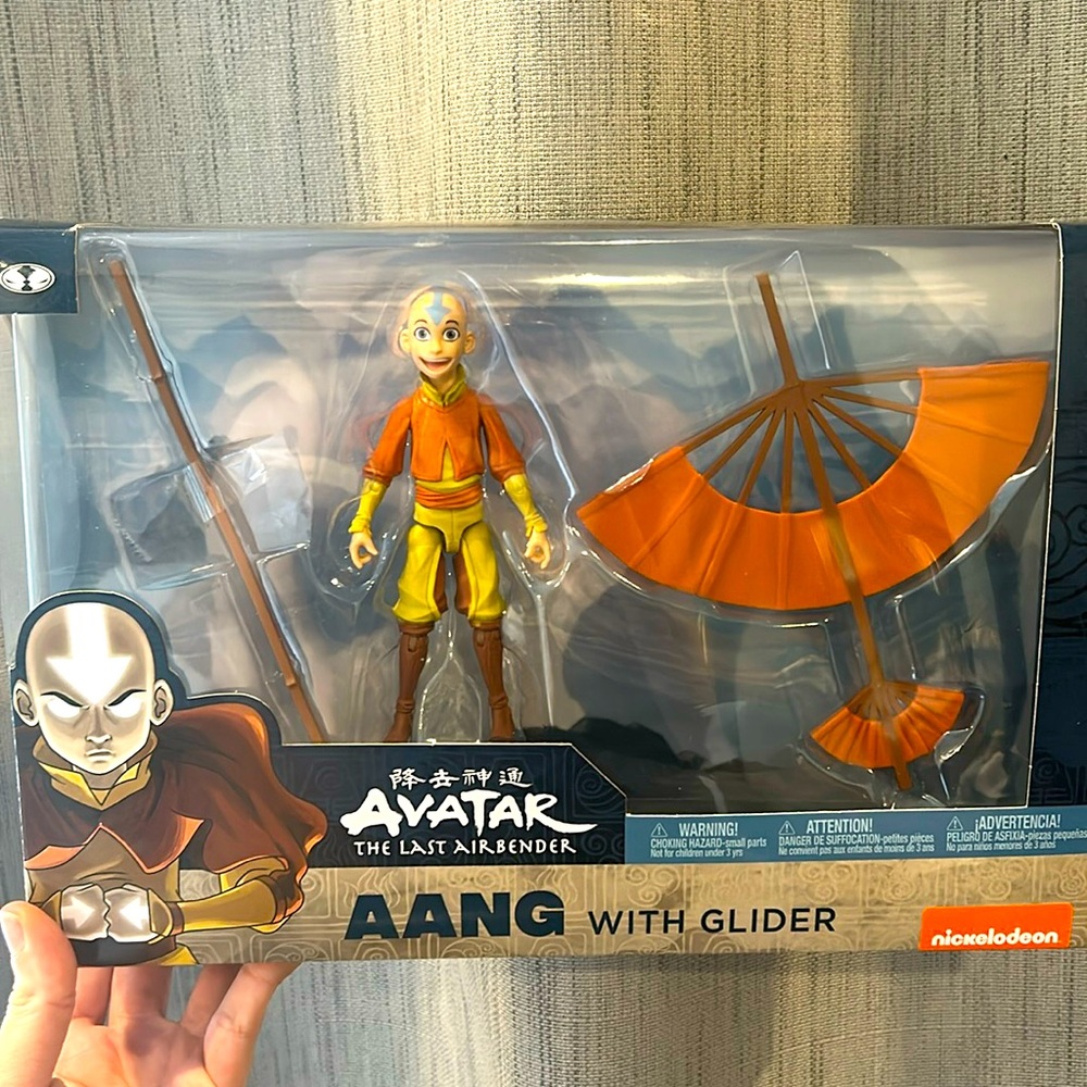 AANG Avatar with glider action figure